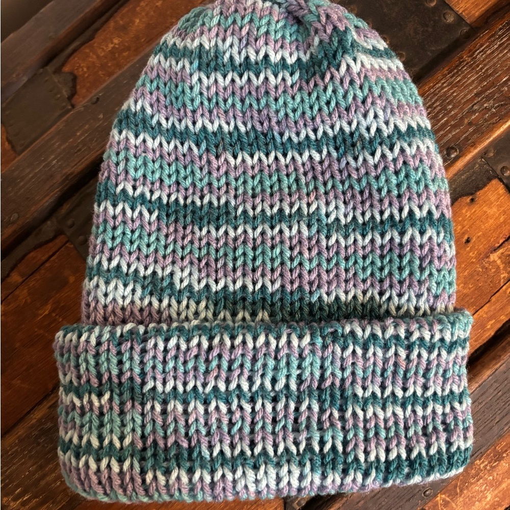 Stylish Multicolor Knit Beanie for Women